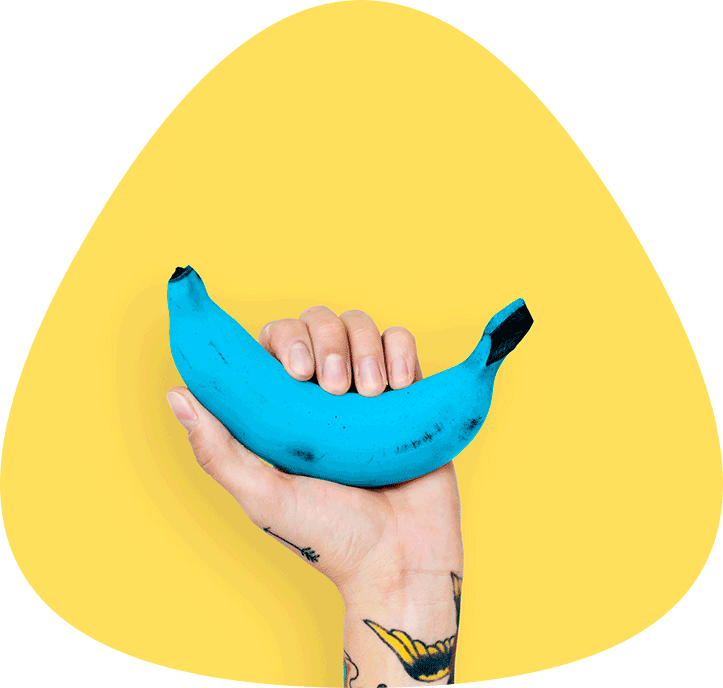 Agencia de marketing digital Tlacuache - Banana con mano